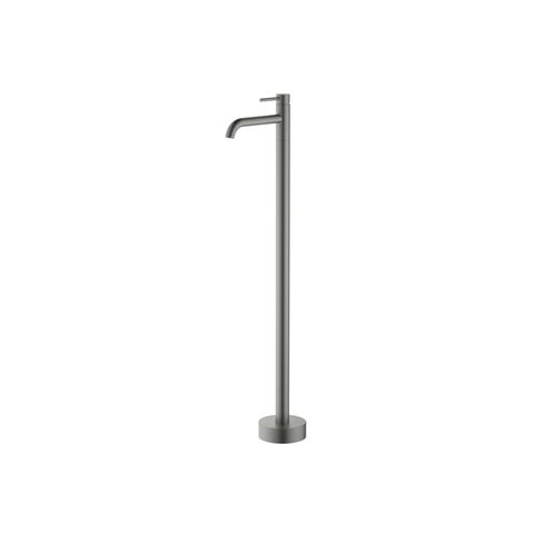 Aquatek AQ1309BGM AQ1309BGM ЕВРОПА смеситель для раковины напольный, шлиф. черный хром