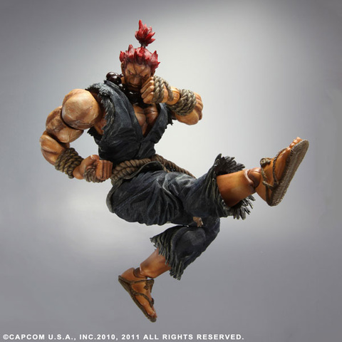 Уличный боец фигурка Акума (копия) — Street Fighter Gouki Akuma Play Arts Kai (copy)
