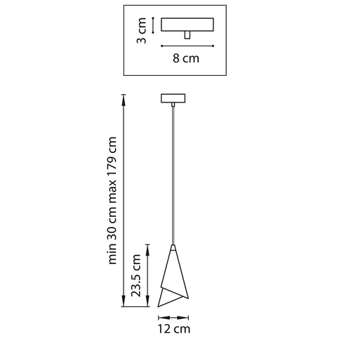 Подвесной светильник Cone Lightstar 757010