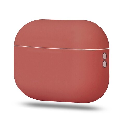 Силиконовый чехол для AirPods Pro 2 Protective Case (Crimson / Малиновый)