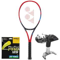 Теннисная ракетка Yonex VCORE 95 (310 g) SCARLET + струны + натяжка в подарок