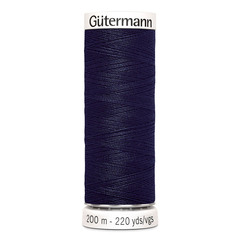 Нить Sew-All 200 м, Gutermann, 339 т.чернильно-синий
