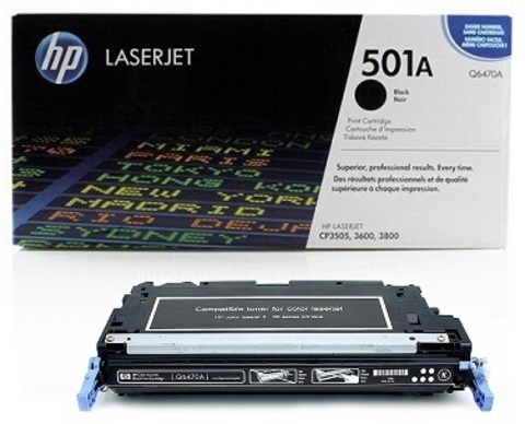 Картридж Hewlett-Packard (HP) Q6470A №501A