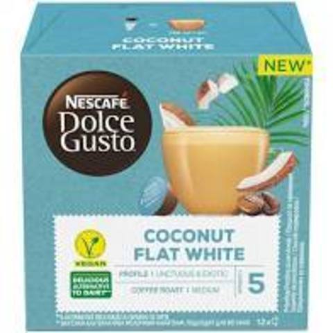 Кофе в капсулах NESCAFÉ Dolce Gusto Coconut flat white, 12 порций, 12 капс.