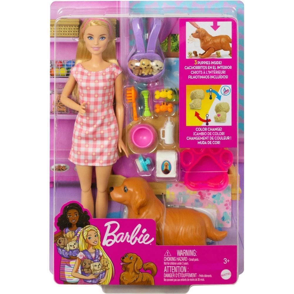 Игровой набор Barbie Новорожденные щенки HCK75 купить в Москве | Доставка  по России.