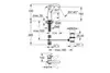 GROHE Essence 24173AL1 Смеситель для раковины с донным клапаном, M-Size, темный графит матовый