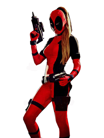 Costume Deadpool Lady Marvel