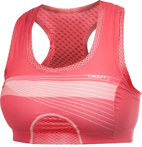 Бюстгальтер Craft Cool Sport Super Bra розовый