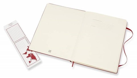 Блокнот Moleskine Classic XLarge, цвет красный, в линейку