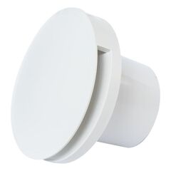 Вентилятор вытяжной настен, Europlast, d125 мм, 16 Вт, 150 м3/ч, Е-extra, EAT125