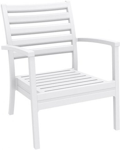 Кресло пластиковое Siesta Contract Artemis XL, белый