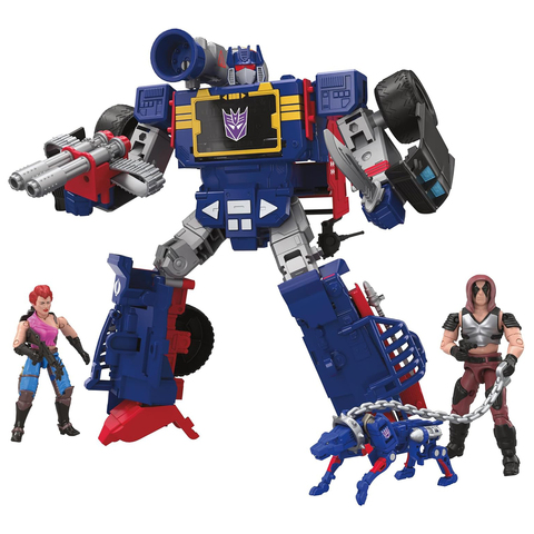 Фигурка Hasbro Transformers & G.I. Joe: Soundwave, Thunder Machine from Dreadnok, Zartan and Zarana