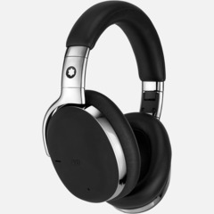 Закрытые смарт-наушники Montblanc MB 01 черного цвета