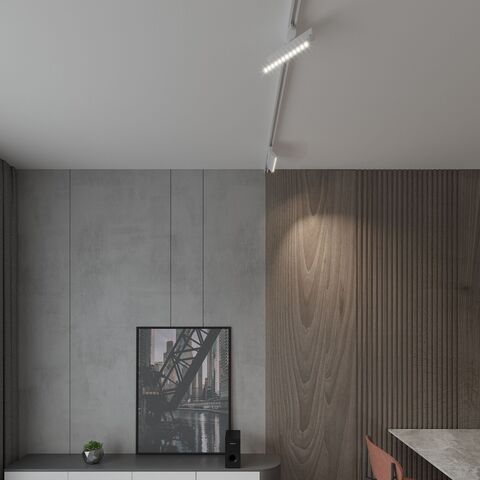 Трековый светодиодный светильник Garda Белый 20W 4200K (85018/01)