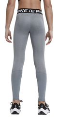 Детские теннисные штаны Nike Pro G Tight - carbon hetaher/white