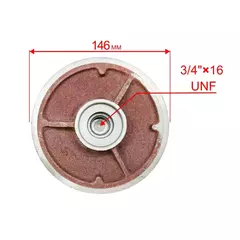 Крыльчатка помпы DDE PTR100H