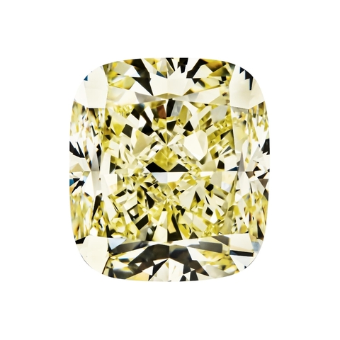 Бриллиант антик желтый VS1 1.010 карат 5.96х5.53 мм CGL