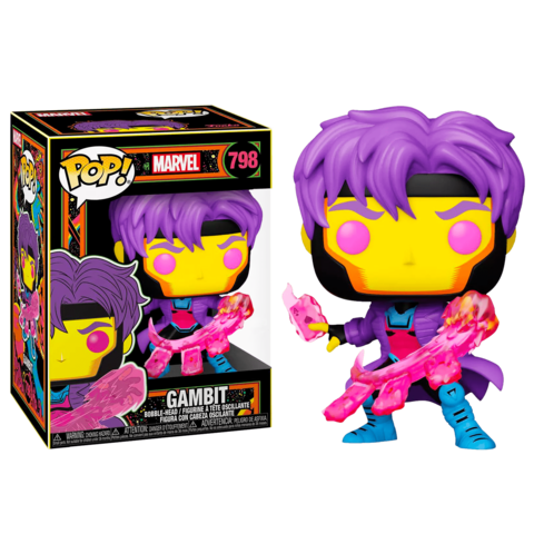 Funko POP! Marvel: Gambit (Blacklight Exc) (798)