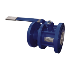 Кран стальной шаровой разборный PR 11с67п, DN-40 PN-16, длина-165мм, полнопроходной, фланцевый с ручкой