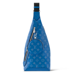 Сумка-слинг Louis Vuitton Duo канва Taigarama Blue
