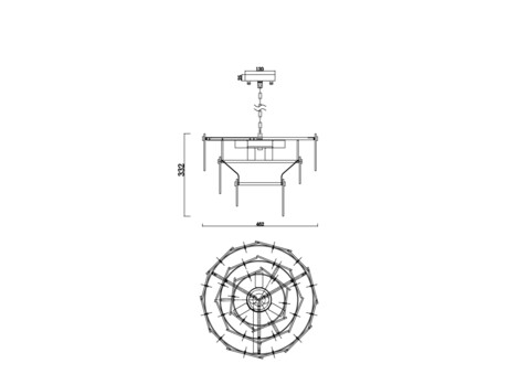 Подвесная люстра Freya Sophia FR5197PL-05CH