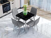 Стол Uni-Form-S.2B SGrey/Black Matt Laurent 727*800*800