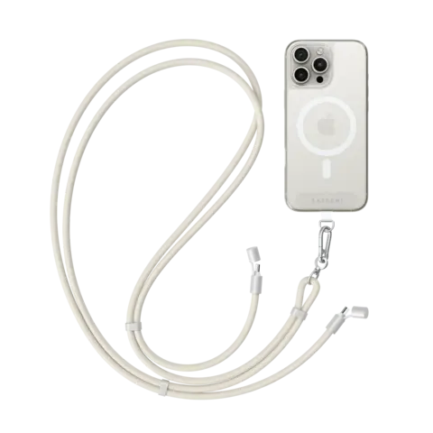 Кабель-шнурок Satechi OntheGo Crossbody Lanyard Cable 60W Зарядный кабель - ремень через плечо, 1,5м, песочный Кабель-шнурок Satechi OntheGo Crossbody Lanyard Cable 60W Зарядный кабель - ремень через плечо, 1,5м, песочный