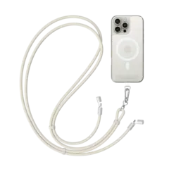 Кабель-шнурок Satechi OntheGo Crossbody Lanyard Cable 60W Зарядный кабель - ремень через плечо, 1,5м, песочный