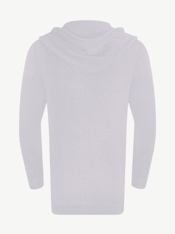 Кардиган с капюшоном из экохлопка