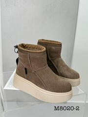 Угги зима нат. замша по 8 пар (36-41)р./ M8020-2