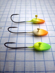 COOL PLACE  Мэйджиг крючок №2/ крючок № 4 Kumho, вес 2,3гр зимний 3шт/уп. форелевый в асс-те