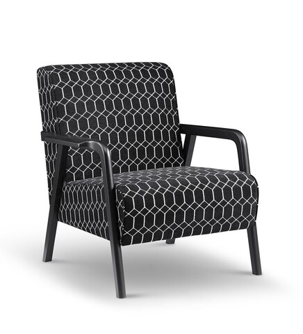 Кресло Ist Casa Квант, 79х87х89 см, черный