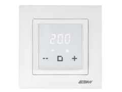 Терморегулятор ДЕВИ Classy c Wi-Fi (+5°C - +40°C), с датчиком пола, 16А, белый