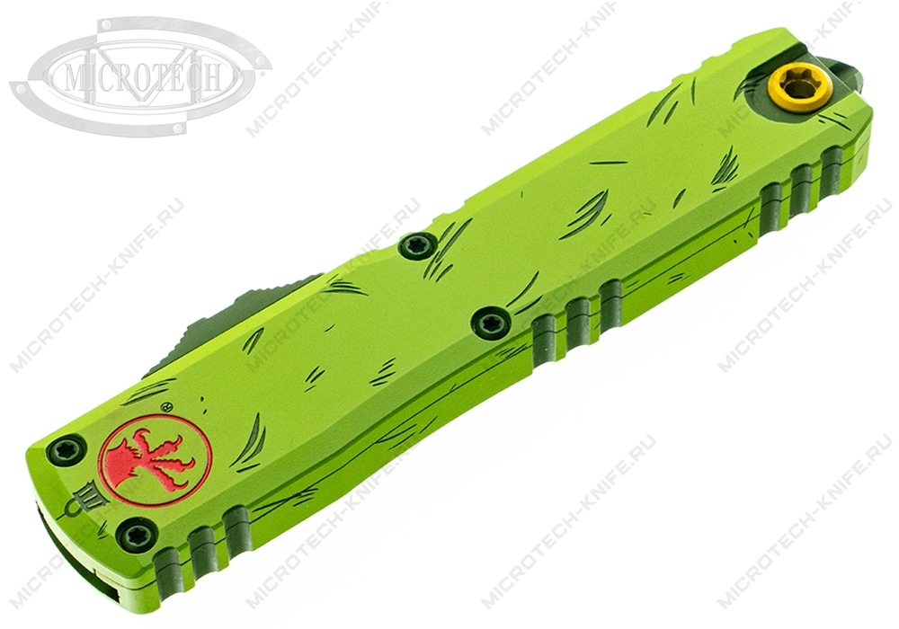 Нож Microtech Ultratech 11214-1GNS Gen IV Grinch Christmas