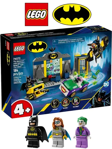 Конструктор Batman 76272 Бэтпещера с Бэтменом