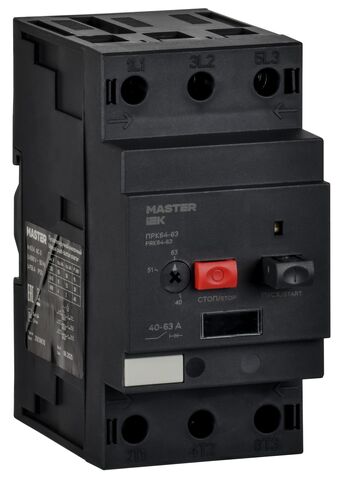 Пускатель ПРК64-63 In=64А Ir=40-63А Ue 660В MASTER IEK