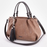 Сумка Саломея 607 македония миндаль + шоколад