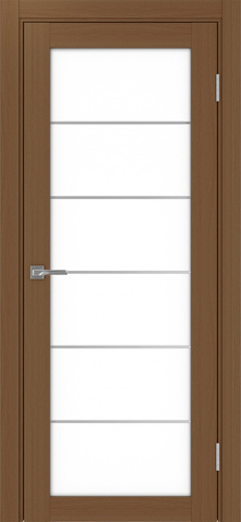 Турин_501АСС.2 молдинг алюм.хром.30 ЭКО-шпон Орех NL-LACбелый