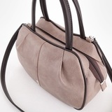 Сумка Саломея 479 македония тауп + шоколад