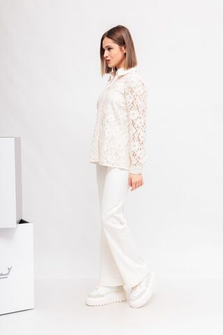 Marc Aurel Джинсы -клеш с высокой посадкой. Эко-линейка