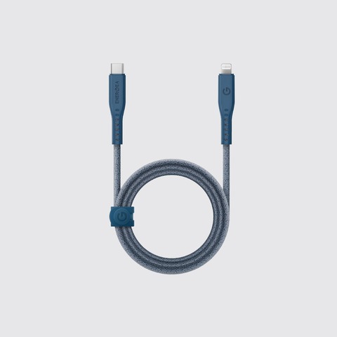 Кабель Energea Flow USB-C to Lightning 1.5M, Синий | Blue