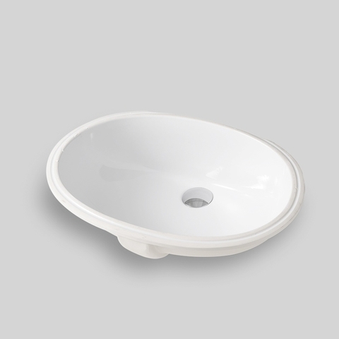 ArtCeram WASHBASINS DIANA  Раковина встраиваемая снизу 57х40 см, без отв под смеситель, без крепежа ACA001, цвет белый. DIL001 01 00