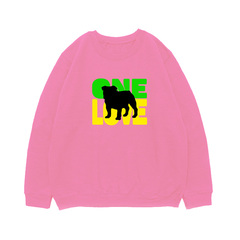 Свитшот "Английский бульдог - ONE LOVE"