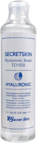 Secret Skin  Hyaluronic Bomb Toner Тонер для лица с экстрактом гиалуроновой кислоты