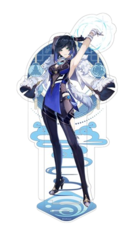 Акриловая фигурка Genshin Impact Liyue Character Standee Yelan