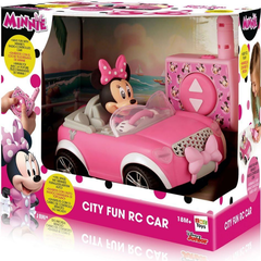 Игрушка Минни Маус и радиоуправляемая розовая машинка IMC TOYS