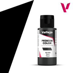 Premium color 60ml - Black