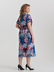 1351В Халат на пуговицах