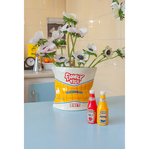 Ваза для цветов Corner Shop, Chips Bag, 17 см