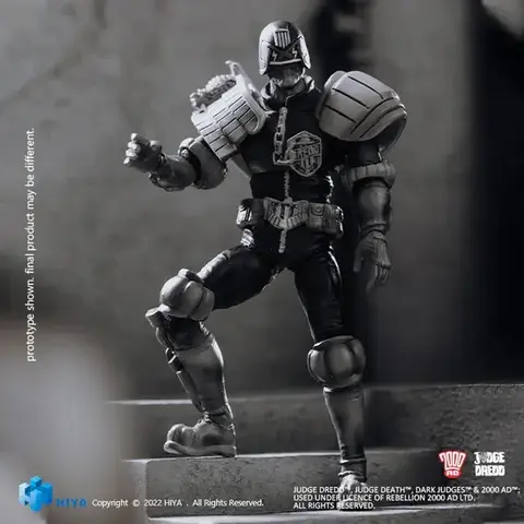 Фигурка Судья Дредд комикс масштаб 1/18 Hiya Toys